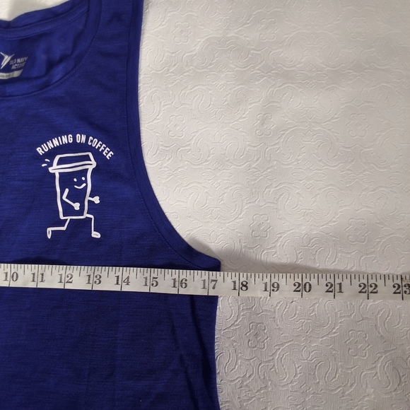 Old Navy running on coffee top size M - Picture 5 of 7